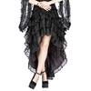 Sinister - 1074 Long skirt - Black Product image
